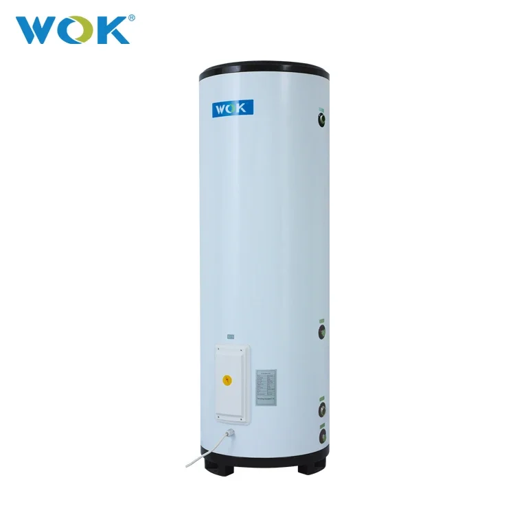 WOK Buffer Water Tank With Coil Pipe Exchange For Heat Pump Home Heating Hot Storage Tank For Bathing