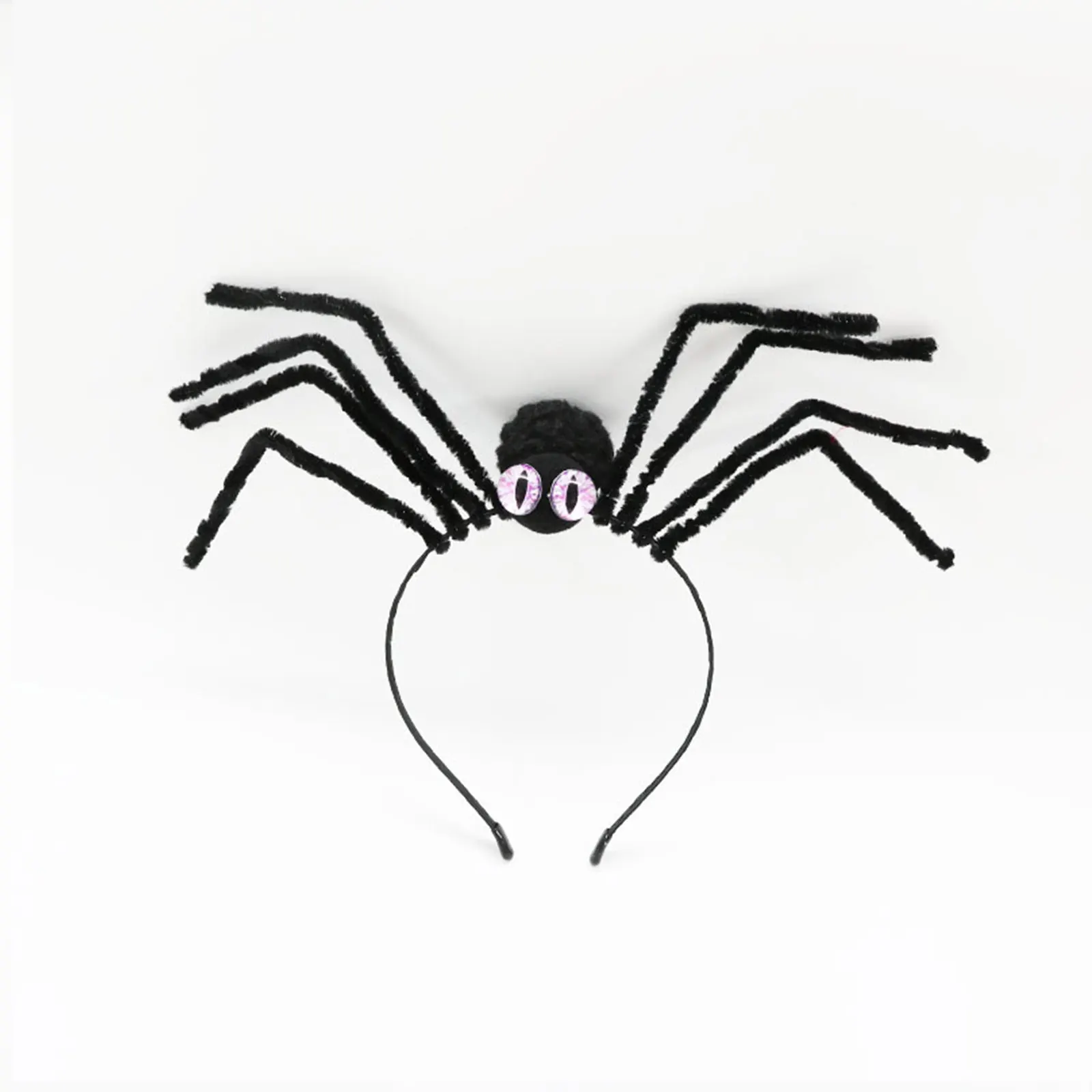 แถบคาดศีรษะฮาโลวีนเทศกาล Spider ผม Hoop ผู้หญิงหญิงสาว Spider Shape Headband Rave Party Novelty ชุดคอสเพลย์อุปกรณ์เสริม