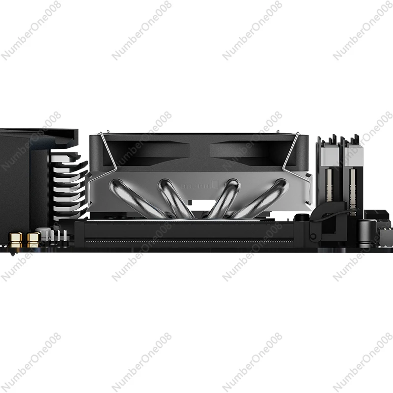 

HP400S Low Profile CPU Cooler with 4 Heat Pipes and 90mm Fan for AMD 1700 and AM4 Sockets
