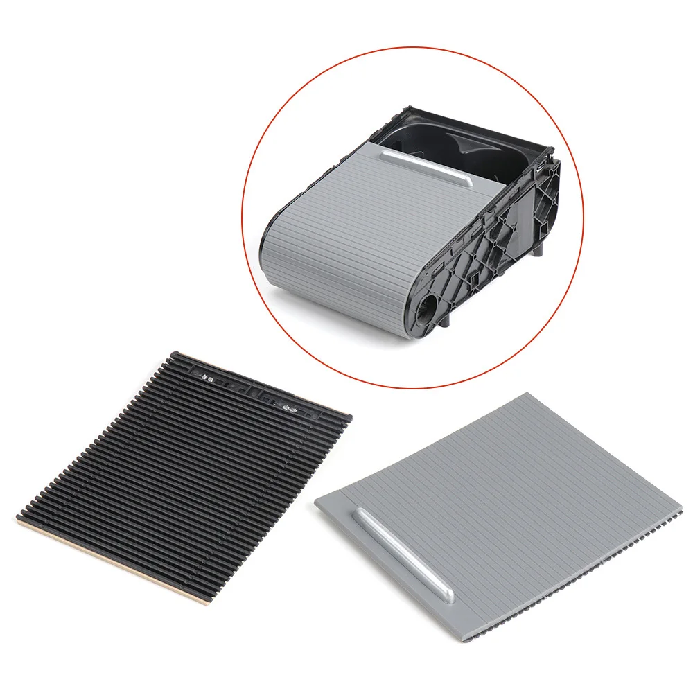 Car Center Console Slidiing Shutter Cup Holder Roller Blind Cover Replacement For Volkswagen CC Passat B6 B7 3CD857503