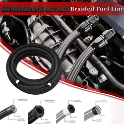 Brake Hose Fuel Oil Line Cooler Hose Line Pipe Tube Nylon Stainless Steel Braided Rubber Pipe Inside CPE Rubber Pipe PTFE Hose