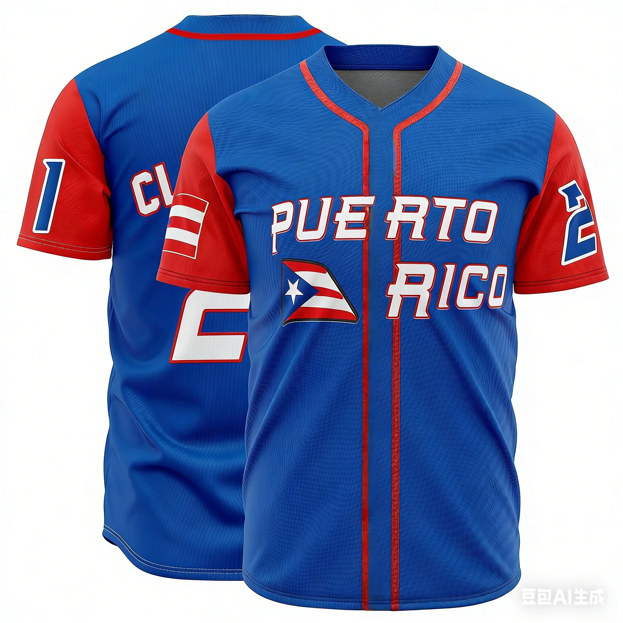 Camiseta de Béisbol de Puerto Rico 2026 para Hombre, Camiseta de Béisbol de PUERTO RICO, Ropa para Fanáticos del Clásico Mundial de Béisbol WBC