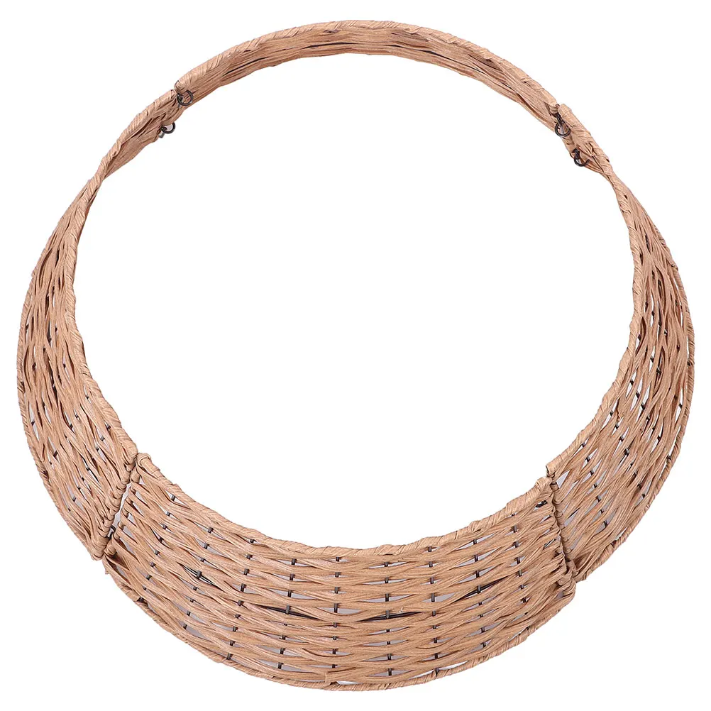 

Christmas Tree Skirt Collar Round Woven Nordic Design Decorative Base Cover for Artificial Real Trees Xmas Decor Home Holiday