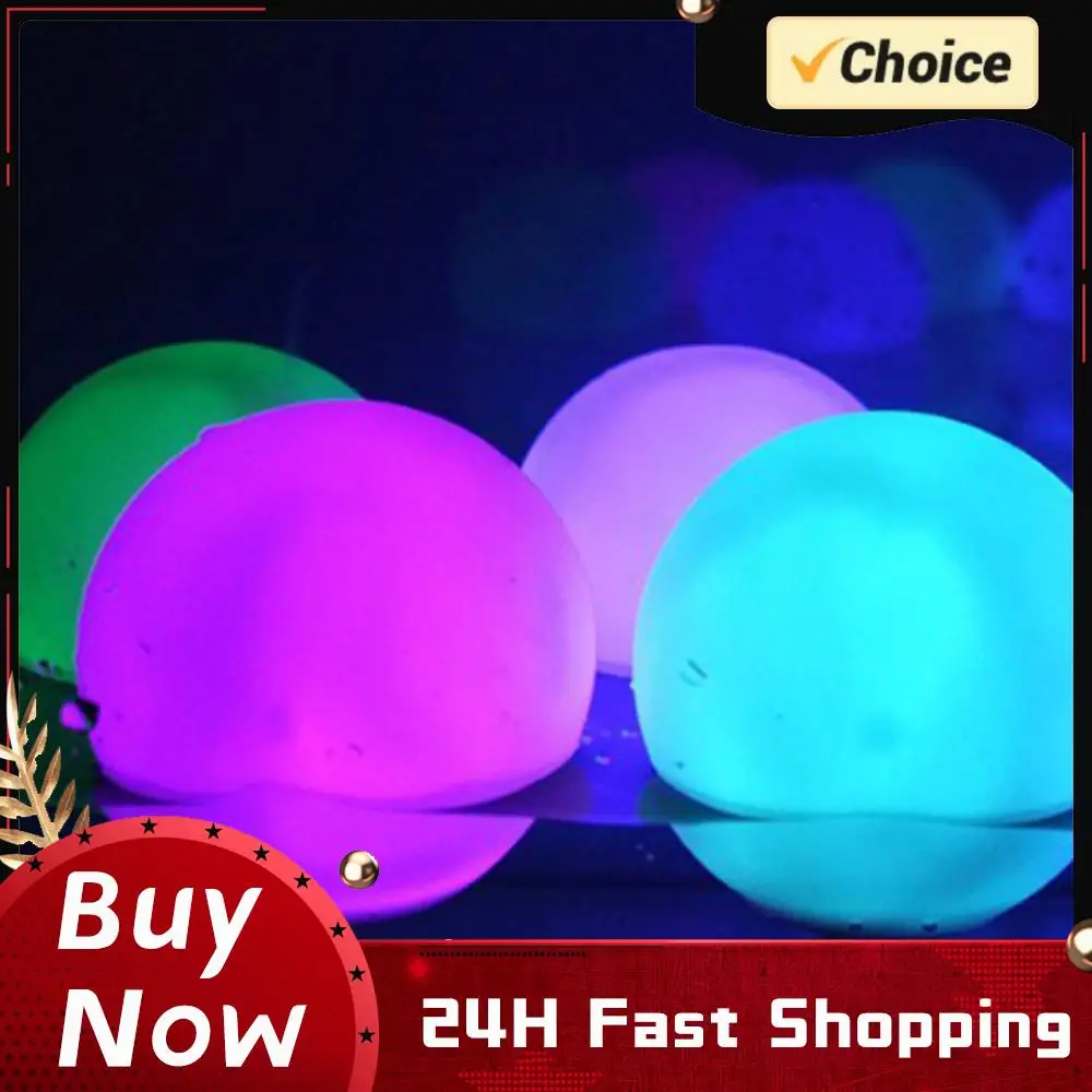 Pelota Inflable Luminosa con Control Remoto LED para Piscina, 16 Colores, Juego Acuático de Verano, Decoración para Fiestas de Cumpleaños