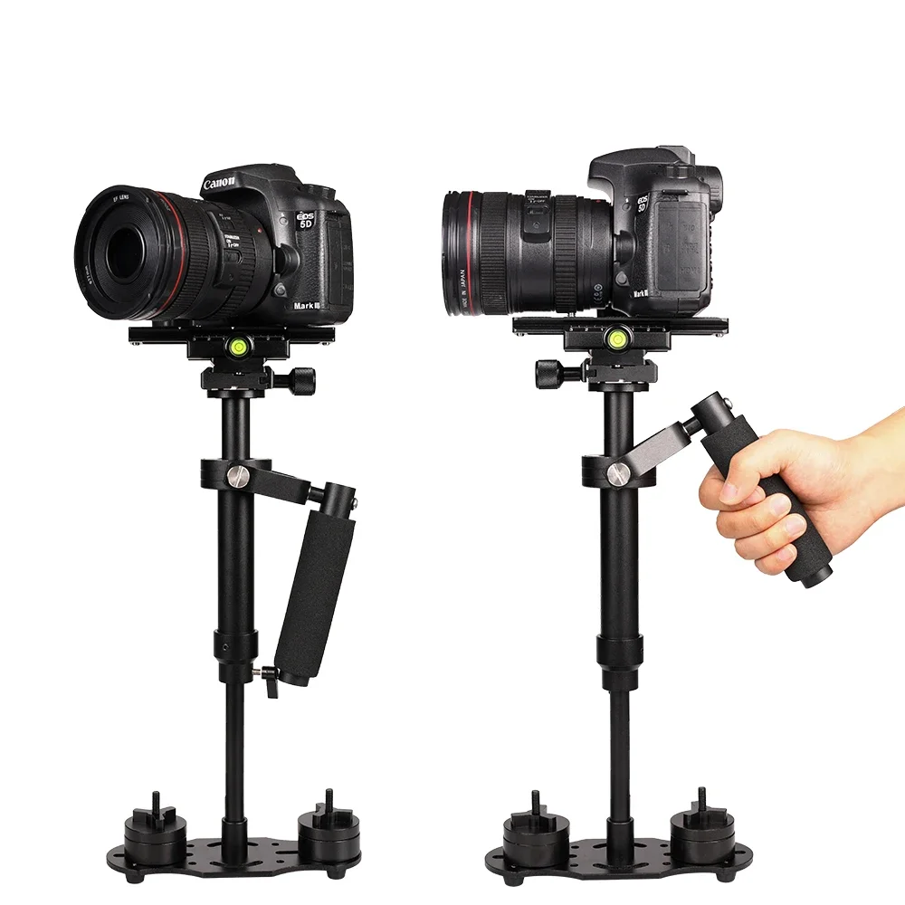 

S40 профессиональная черная регулируемая подставка для камеры Steadicam ручной гироскоп DSLR карданный стабилизатор для видео ручка фотографии