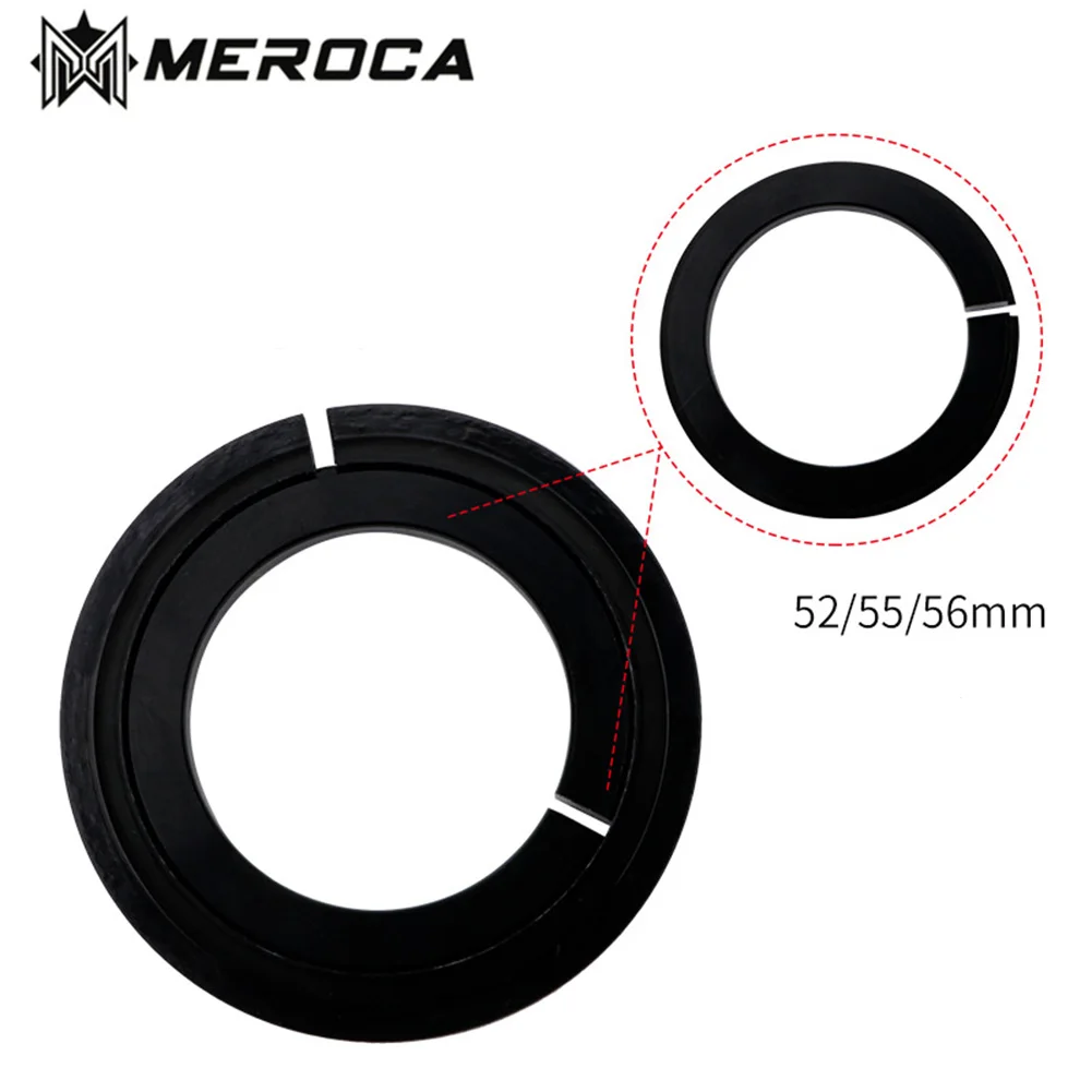 Bicycle Headset Ring Gasket Tapered Steerer Conversion Fork Adapter Aluminum Alloy Crown Ring Washer MTB Road Bike Accessories