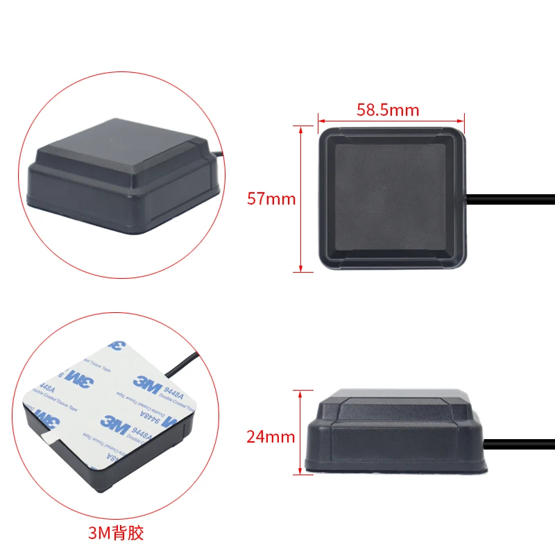 Car GPS antenna GNSS SMA-J Paste type Super Strong Signal L1 L2 L5 RTK RTD CM level high precision multi frequency Waterproof