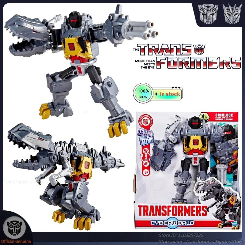 Gloednieuwe Transformatie Robot Speelgoed Cyberworld Serie Grimlock G1 Anime Films Bewegende Figuren Model Actie Pop Verjaardag Populair
