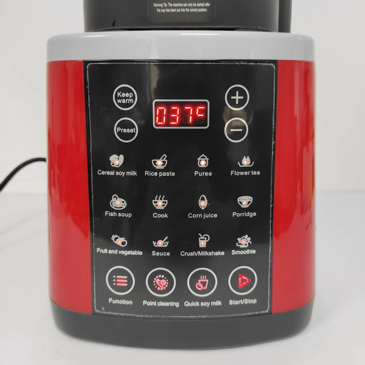 Factory Direct Supply Portable Smart Electric Commercial Juicer Smoothie Blenders Machine Soy Milk Maker Food Processor Mixer view 3