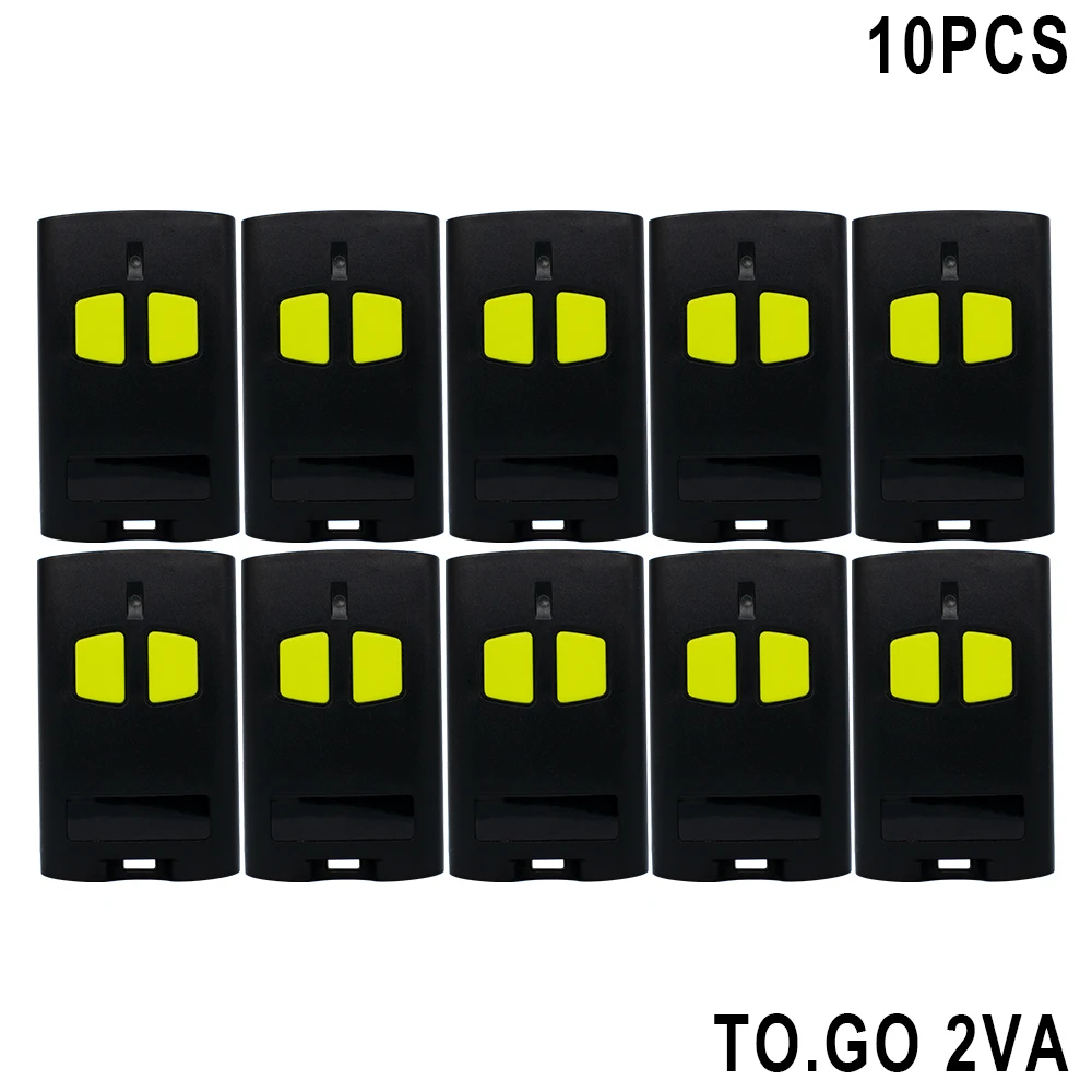 10pcs 433MHz BENINCA TO 2VA 4VA Porte de garage Télécommande Beninca TO GO 2WV 4WV Porte coulissante