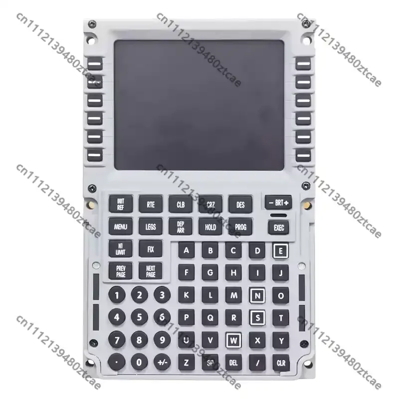 Desktop CDU Flight Simulator Control Panel Real Scale Flight Management Module Aviation Simulation Hardware For PC