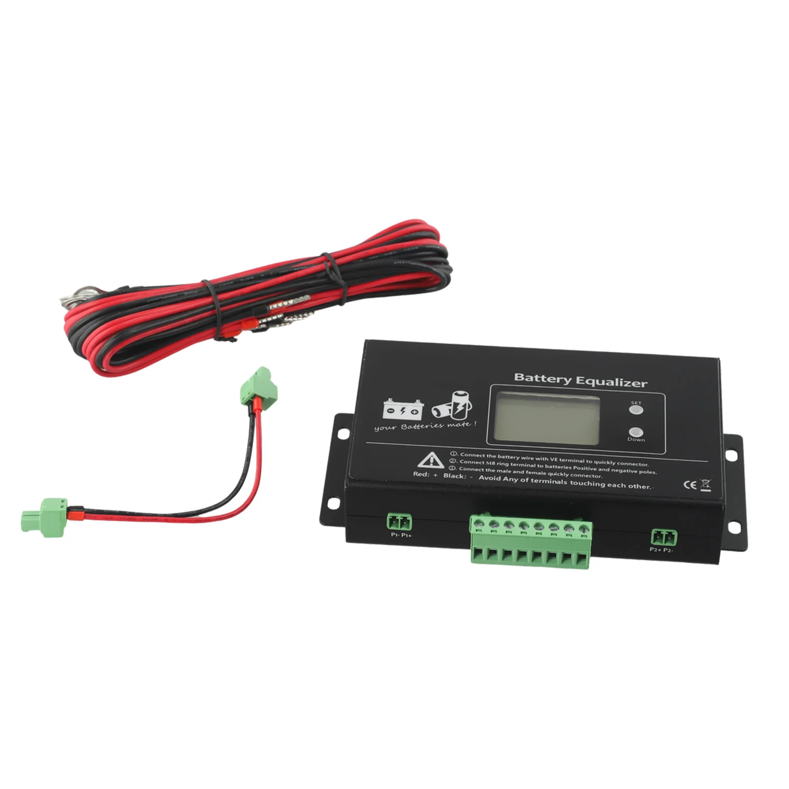 Battery Battery Equalizer HX02 With Digital Display 150x80x30mm 4-string Active 4S Li-ion Battery Balancing Module