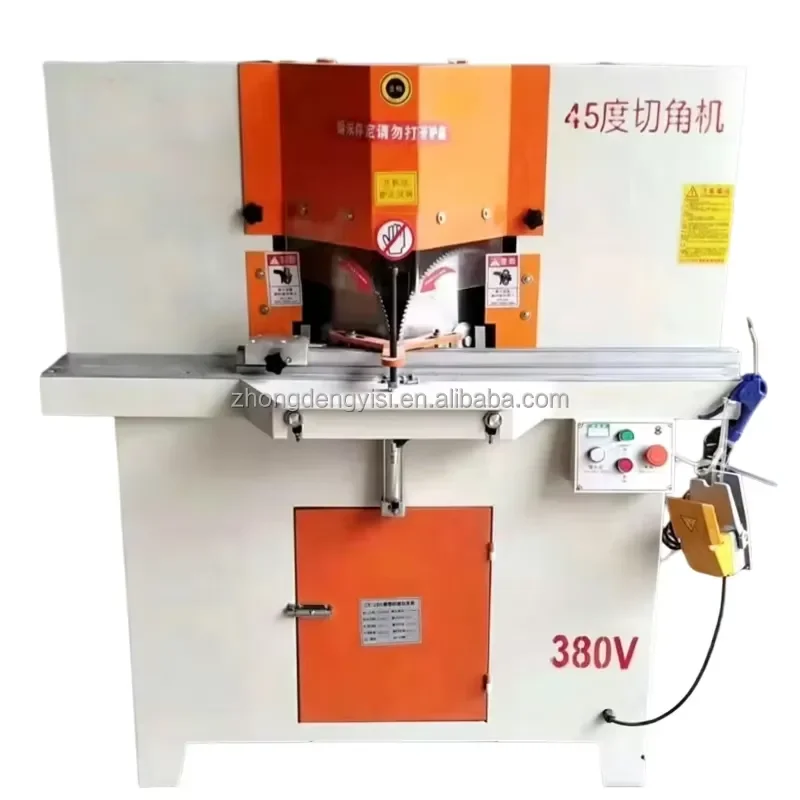 CE Aluminium or Wood Photo Frame Cutting Machine 45 Degrees Double Miter Saw