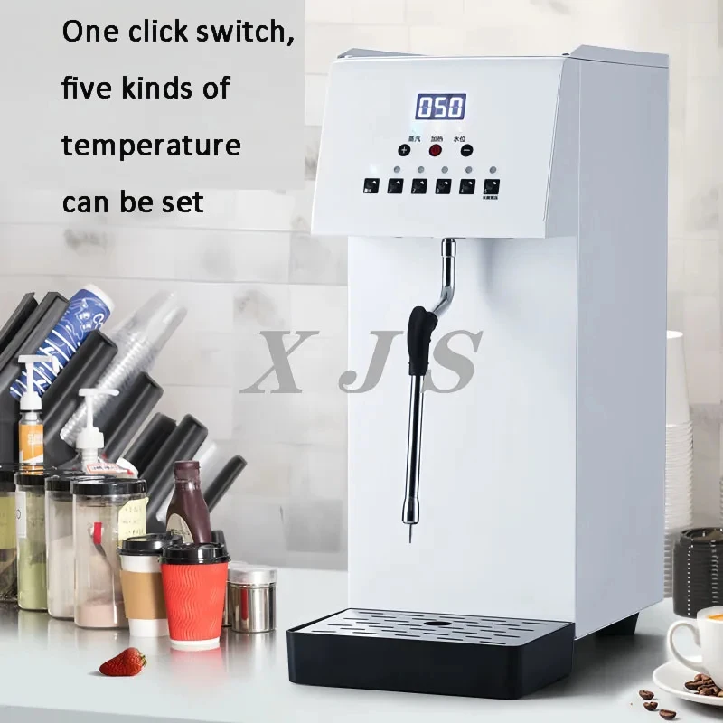 

Single Steamer 6L Boiler Electric Commercial Tea High Quality Frother 2500W Steam Milk Bubble Machine
