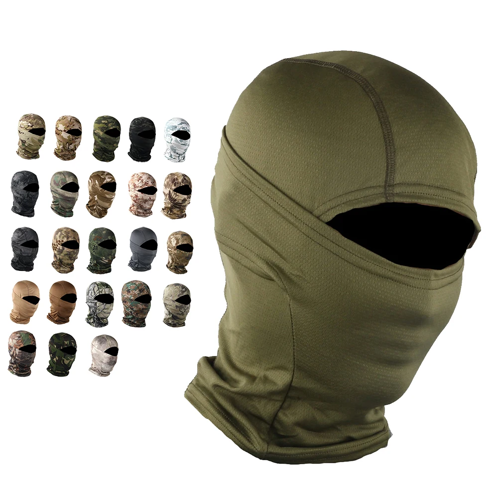 

Camouflage Balaclava Full Face Mask Ski Bike Cycling Hunting Head Cover Scarf Airsoft Cap Men