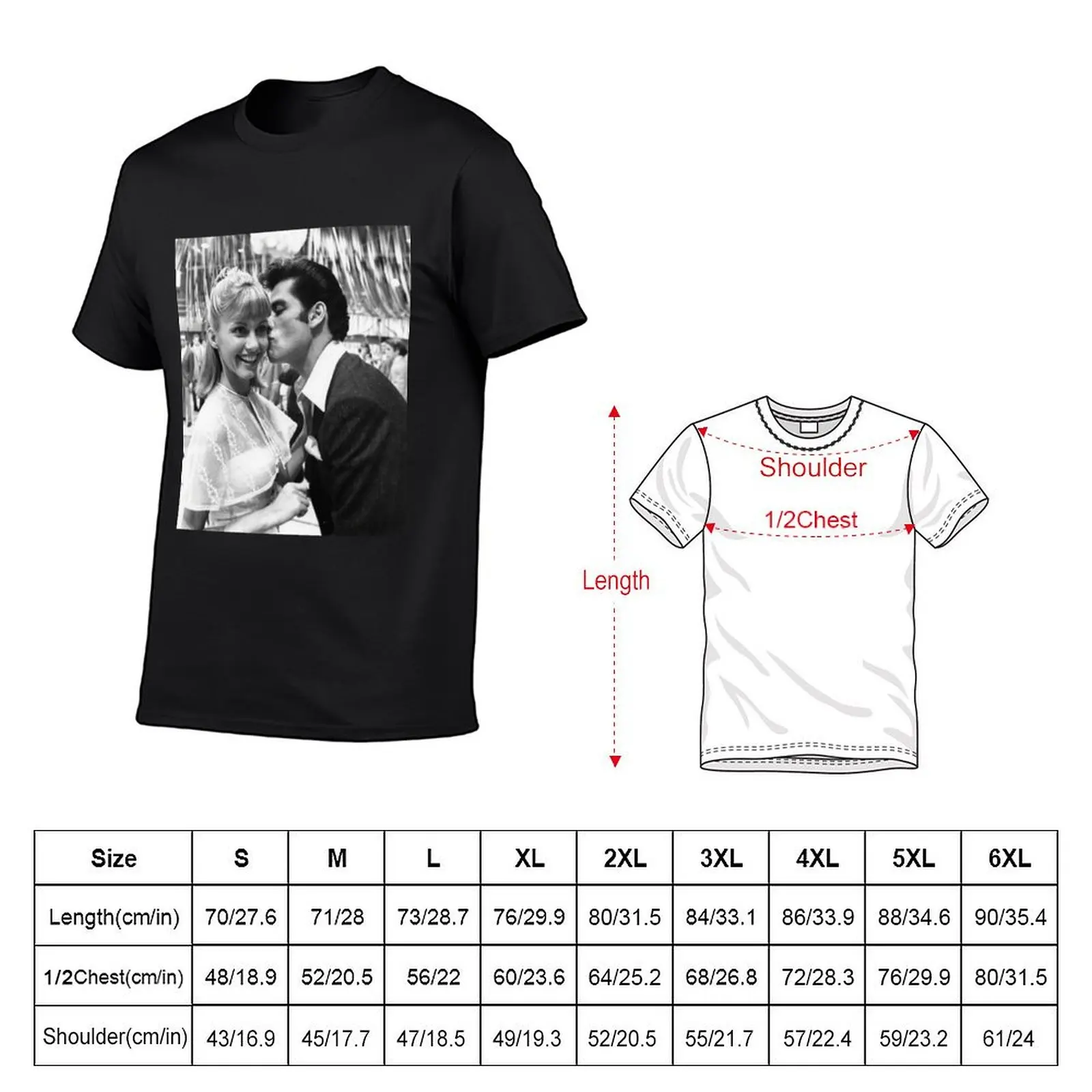 Olivia Newton John kiss T-Shirt sports fans new edition sublime Men's t shirts