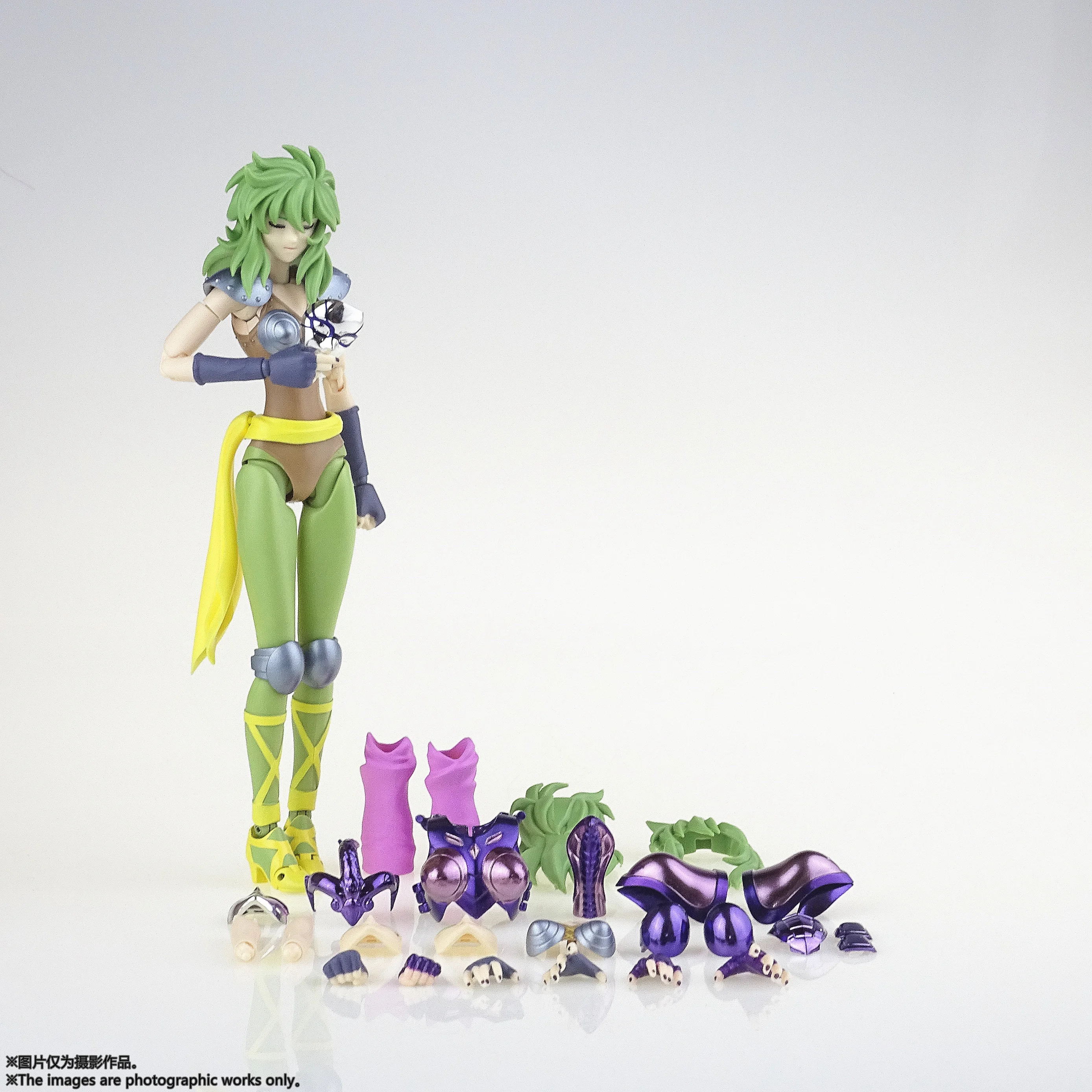 New Goodtony Saint Seiya Myth Cloth Ex Ophiuchus Shaina Silver Athena Saints Knights Of The Zodiac Action Figure Collection Mode