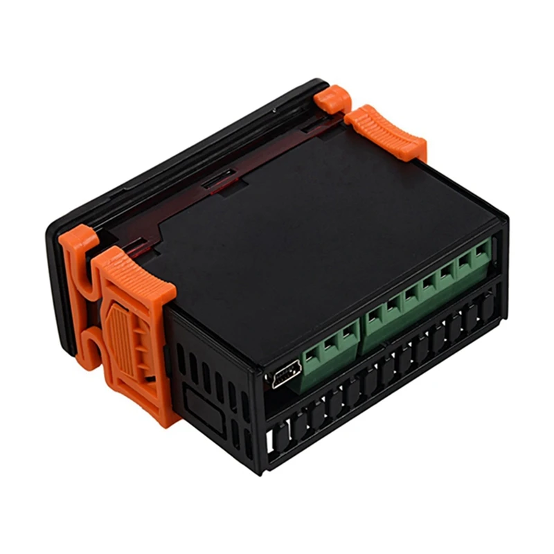 Imagem -04 - Mini Controlador de Temperatura Refrigerador Termostato Regulador Termorregulador Termopar Ntc Sensor Duplo 6x Etc-974