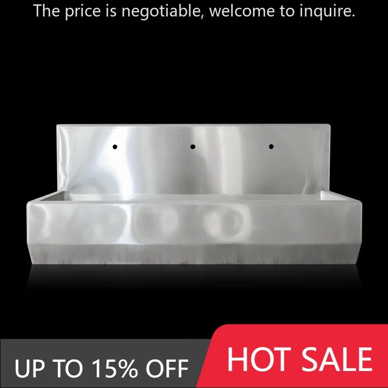 

OEM ODM Hospital Furniture Medical Hand Washing Stainless Steel Scrub Sink For Operating Theatre