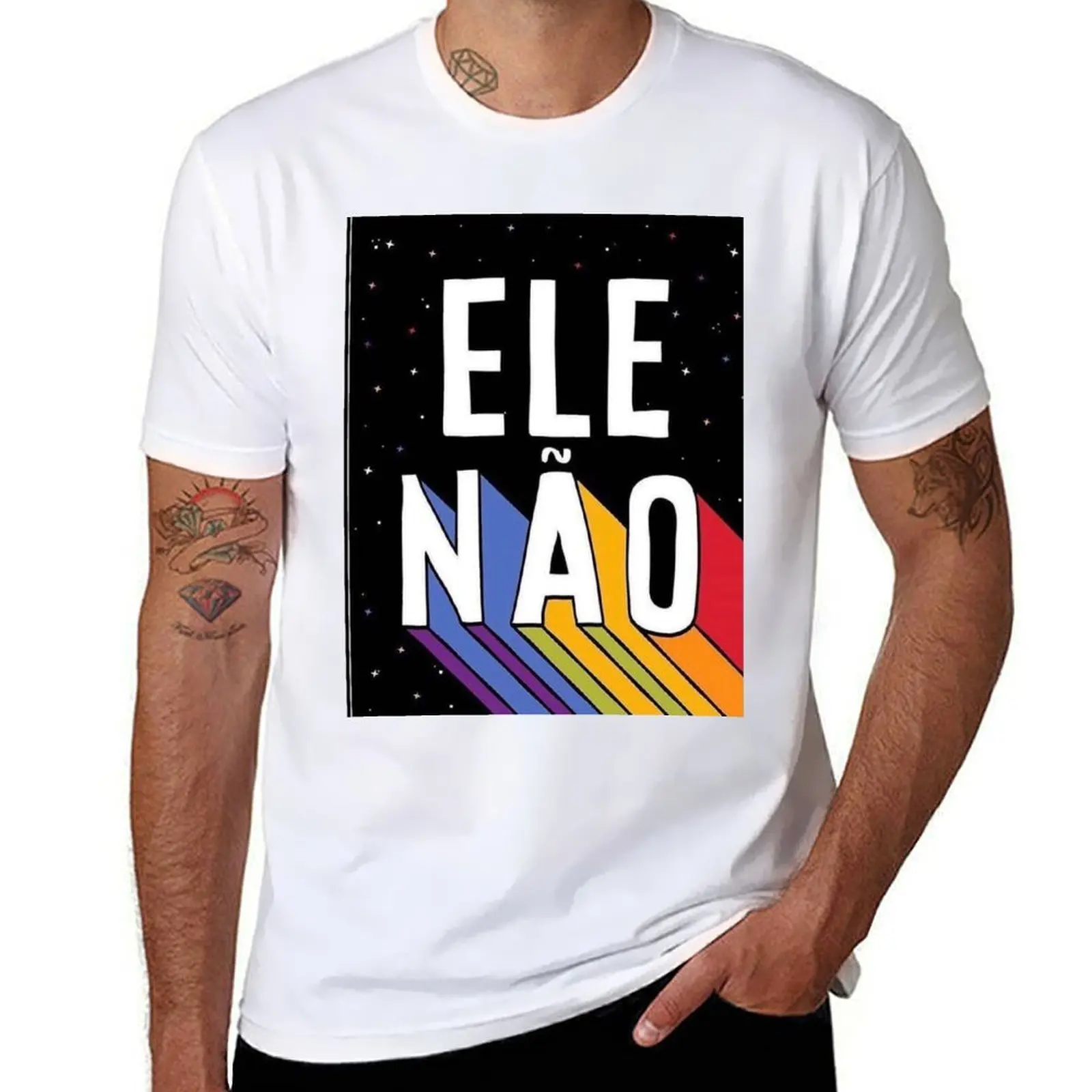 # elenao bolsonaro camiseta homem t camisas gráfico homem gráfico t camisa
