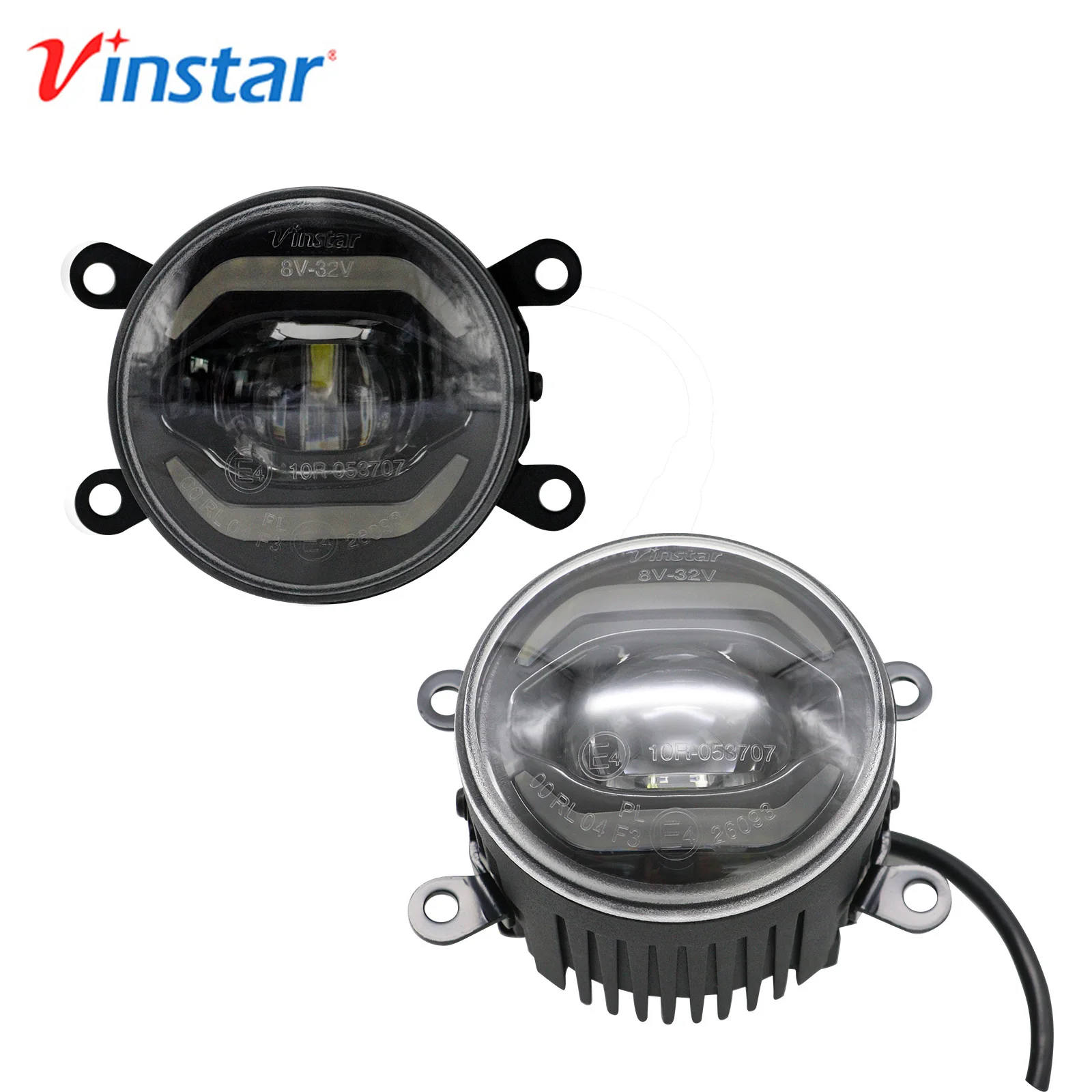 Vinstar 10W Universal Auto Lighting System IP67  Led Fog Light LED DRL for Ford for Fusion for  Focus for Fiesta for Mustang