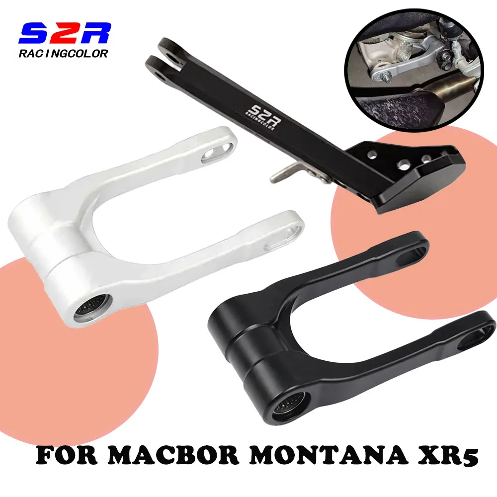 

Motorcycle Accessories Rear Suspension Lowering Link Seat Lowered Short Kickstand Parking Side Stand For Macbor Montana XR5 XR 5