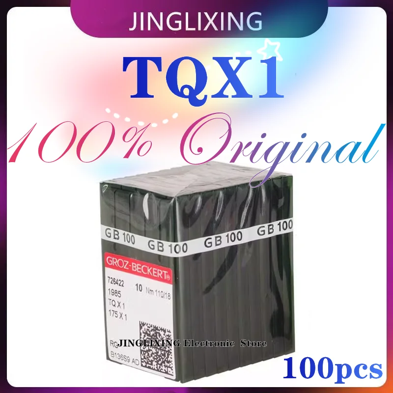 100pcs/lot TQX1 Groz-Beckert Needle For Button Attach Sewing Machine 175X1 566X1 27:90 Fit JUKI MB-373 1903 Brother 917