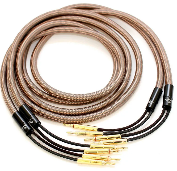 Commemorative Edition All Metal HIFI Fever Level Speaker Cable Audio Cable