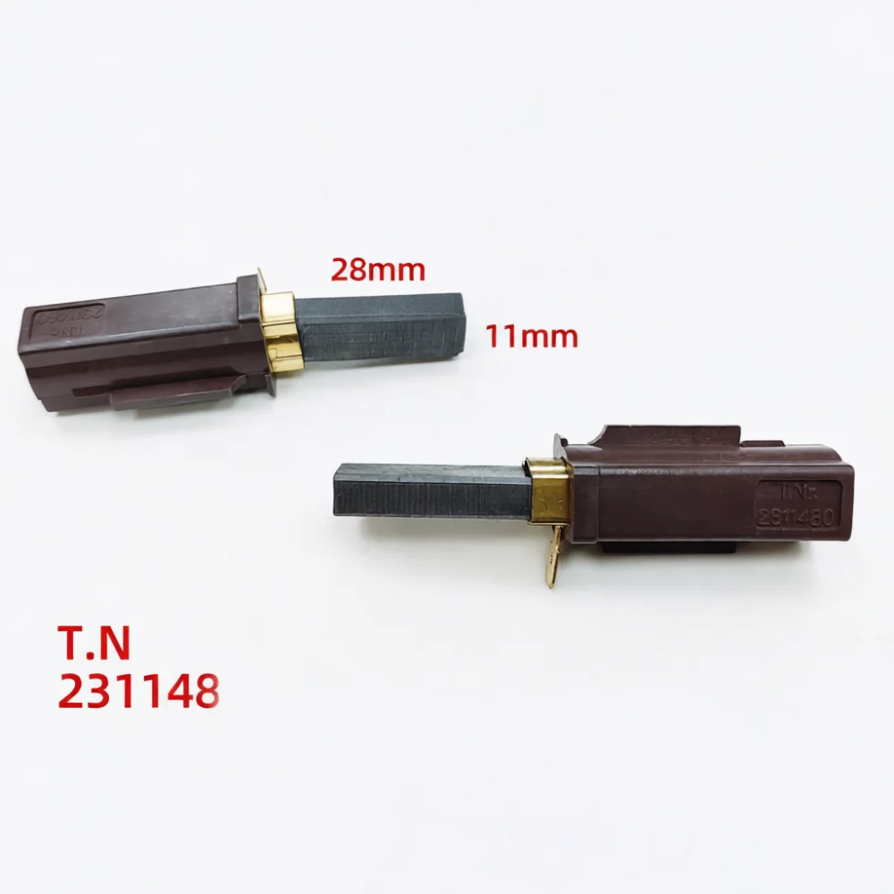 Motor Carbon Brushes For Ametek Lamb 2311480 333261 33326 1 Vacuum Cleaner Parts High Performance Repair Electric Supply 6 3x11