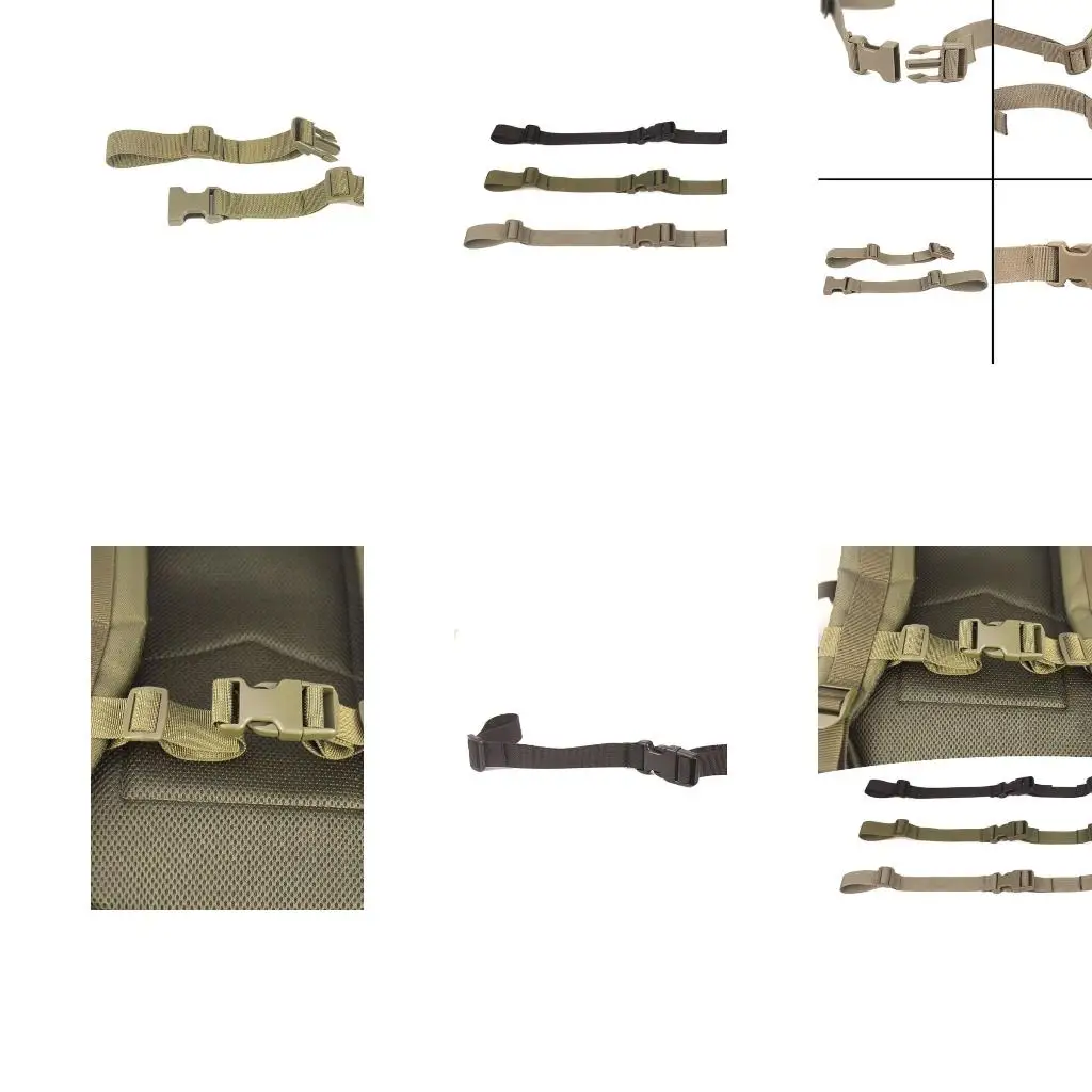 Q39E Quick Release Backpack Chest Strap Outdoor Shoulder Strap Fixed Belt Strap