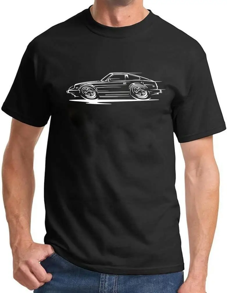 Datsun 280ZX Sports Car Redline Design Classic Print Tshirt