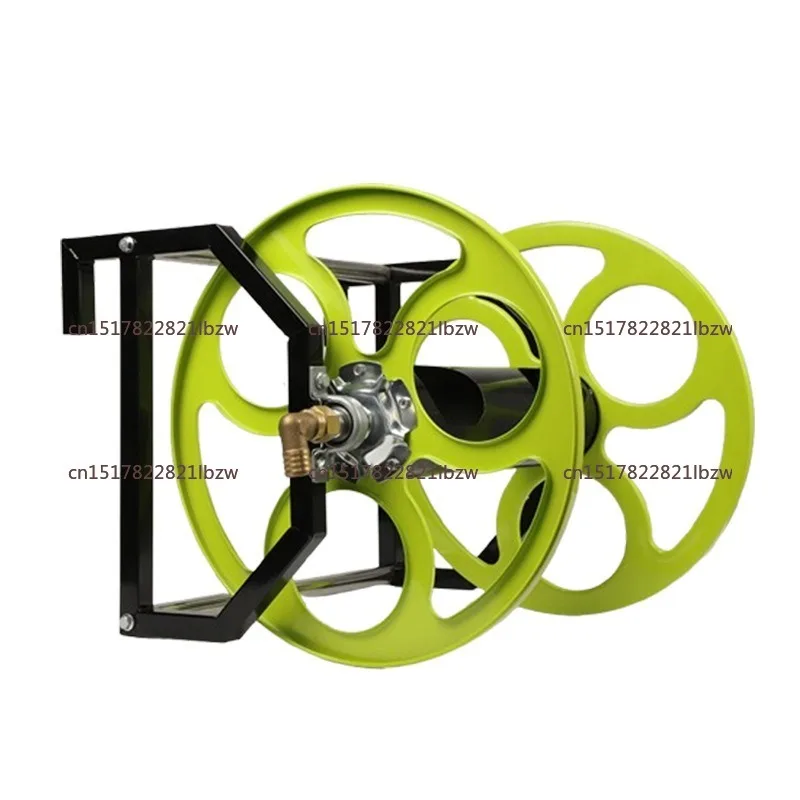 4 minutes 6 minutes 1 inch water pipe storage rack thickened coil rack hand crank coil iron frame sprayer medicine pipe coil