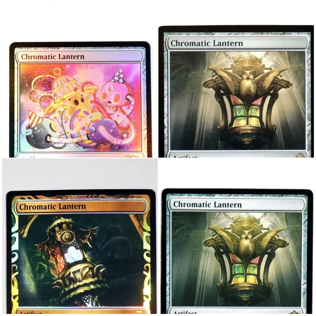 

(Chromatic Lantern) Foil/Holo TCG Magical Proxy Cards Game Quality Proxy Gathering Board Playing Game Trading Cards proxy
