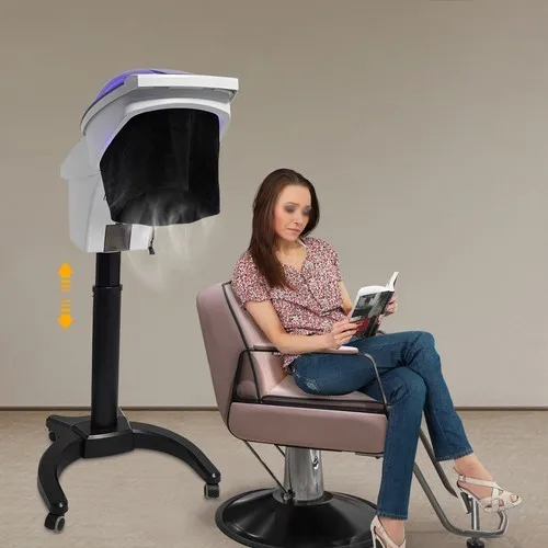

Professional 700W Hair Steamer with Ozone & Light Therapy, for Salon & Home Use