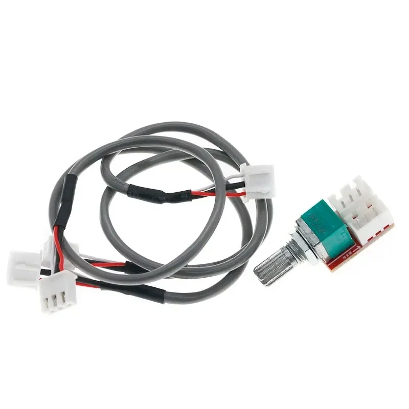 Volume potentiometer duplex 50K adapter board with 300mm shielded wire DIY audio power amplifier board module accessories
