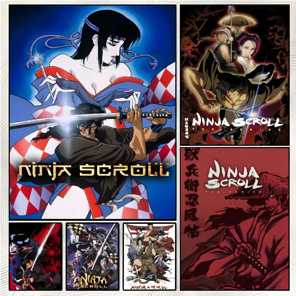 anime film N-Ninja Scroll Poster Superior Home Space Pub Indoor Decorative Art & Home Decor