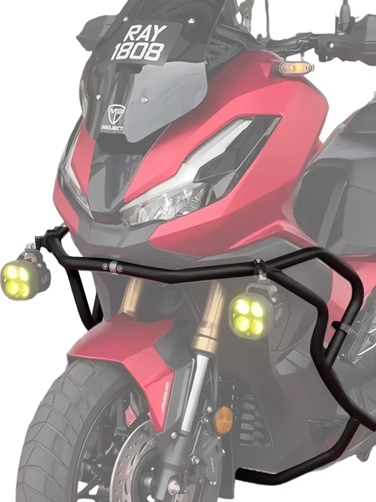 MTKRACING Crash Bars do HONDA ADV 350 2022-2025, osłona silnika, klatka ochronna, crash bar, ochraniacz ramy silnika — 2