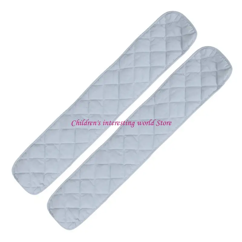 Culla da 2 pezzi per avvolgimento protezione bordo baby anti-morso a colori solidi a colore recinzione guardrail coperchio