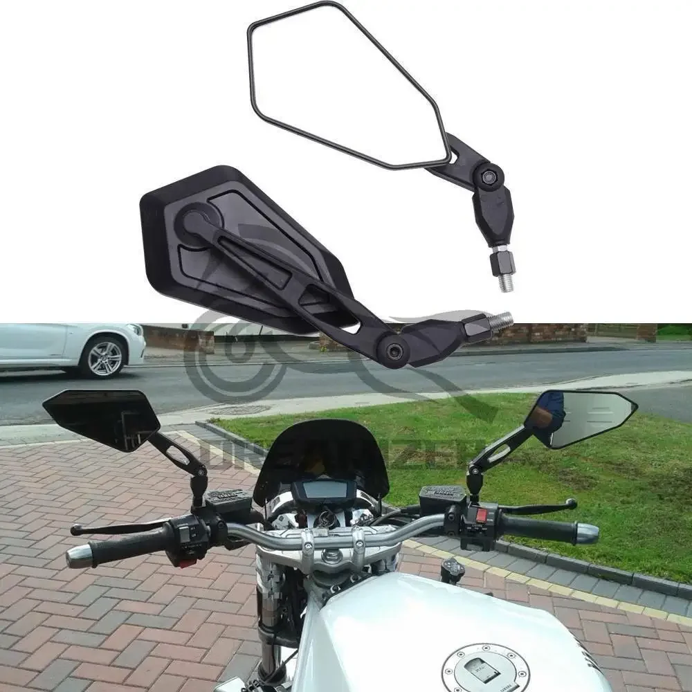 

Motorcycle Rearview Mirror for Spiegel Paar Honda Yamaha Kawasaki Maverick Booster M10 Enduro KTM Suzuki