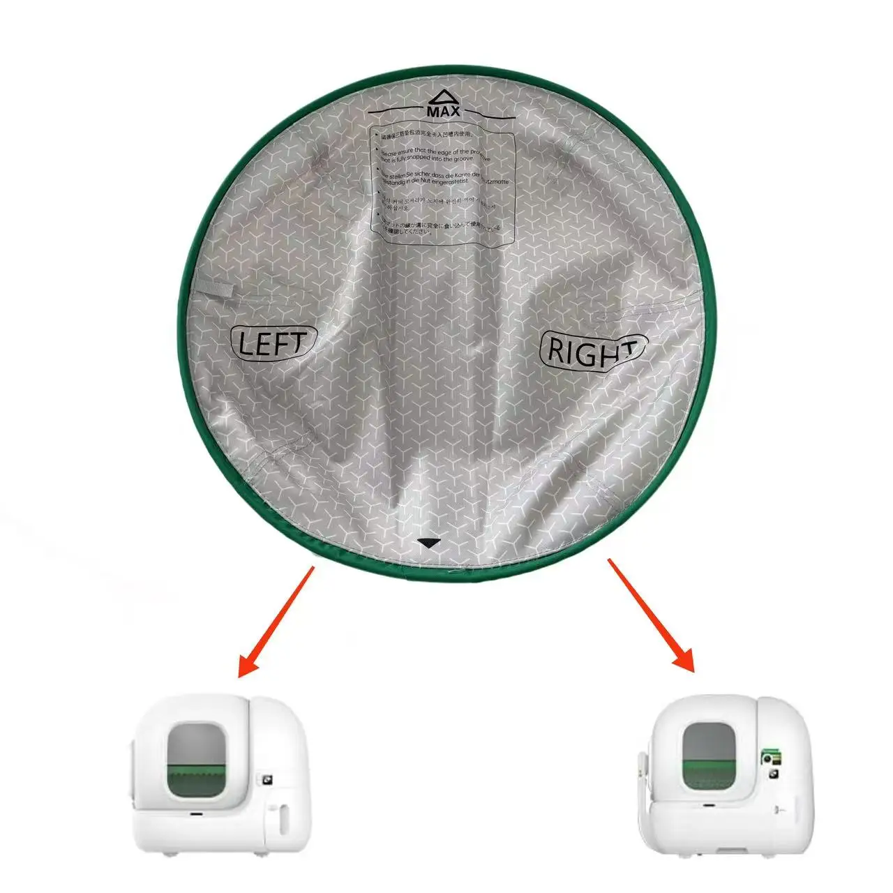 Original PETKIT High Performance Cat Litter Pad MAX accessory Applicable to PURAMAX 2 PUROBOT MAX PRO Smart Cat Toilet Supplies