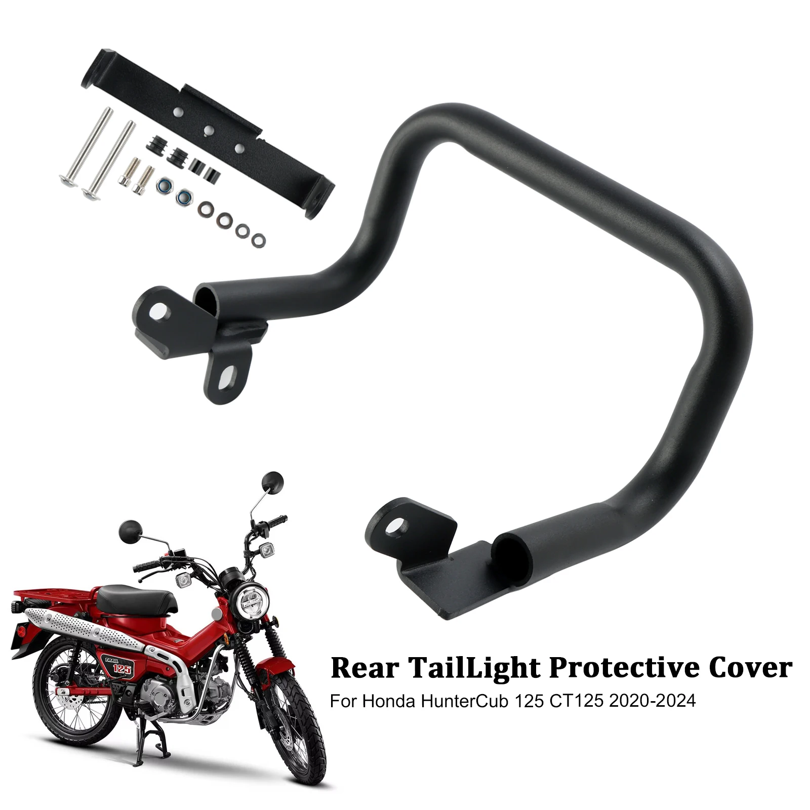 

Topteng Rear TailLight Protective Cover For Honda huntercub 125 CT125 2020-2024 2021 2022 2023