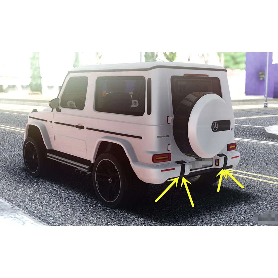 G WAGON W463A W464 G63 G500 W464 G63 JCW rear bumper covers