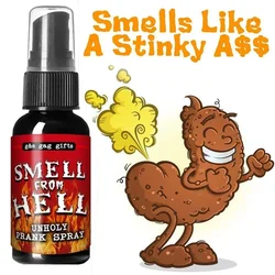 30ML Novelties Liquid Fart Gag Prank Joke Spray Can Stink Bomb Smelly Stinky Gas Joke Sprinkle Prank Family Entertainment Supply