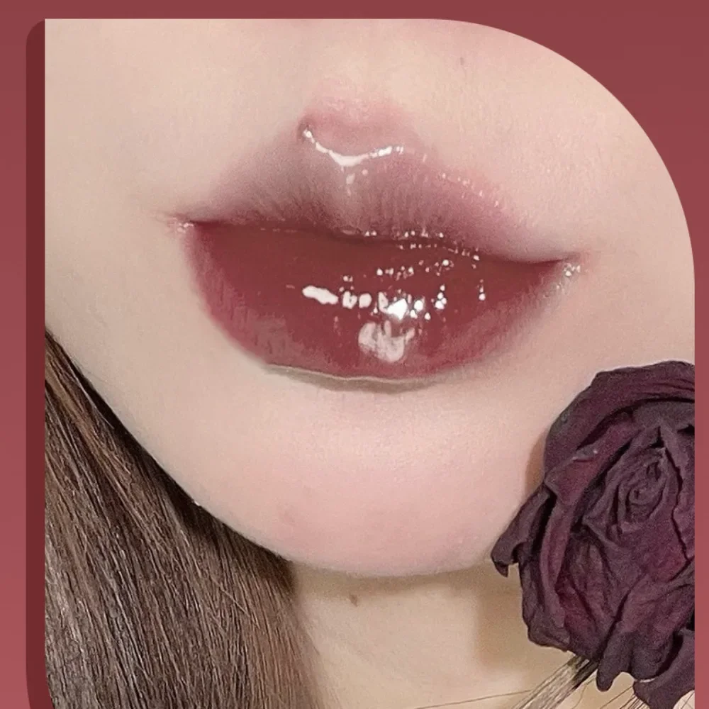 Double Head Lip Glaze Velvet Matte Finish Dual Effect Whitening Lipstick Moisturizing Girl's Heart Machine Lip Slime Cosmetics