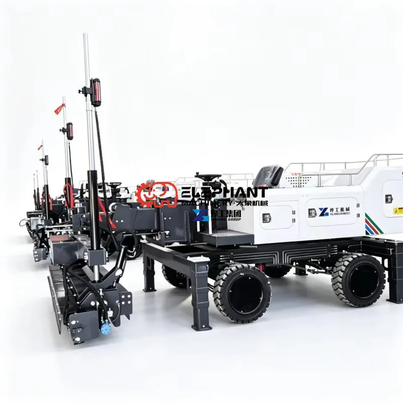 High Precision Concrete Laser Screed Leveling Machine for Office Building Corporate Campus Ground Construction Work