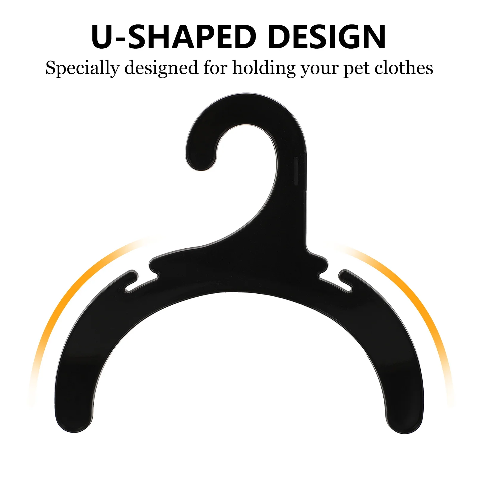 

24Pcs Pet Clothes Hanger Durable Compact Lightweight Portable Dog Clothing Rack Organizer for Pet Supplies Dog Clothes Rack