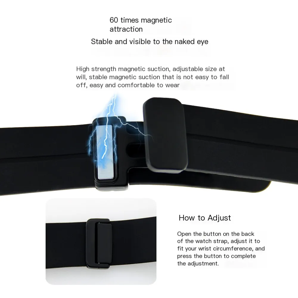 حزام سيليكون + مشبك مغناطيسي قابل للتعديل لهاتف Samsung Galaxy Fit3 Fit 3 ملحقات حزام الساعة الذكية الرياضية خفيفة الوزن Correa