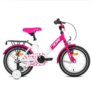 HILAND 12/14/16 Zoll Kinderfahrrad, Mädchenfahrrad mit Stützrädern Handbremse Rücktrittbremse Gepäckträger 10 keseimbangan sepeda penjualan terbaik - №