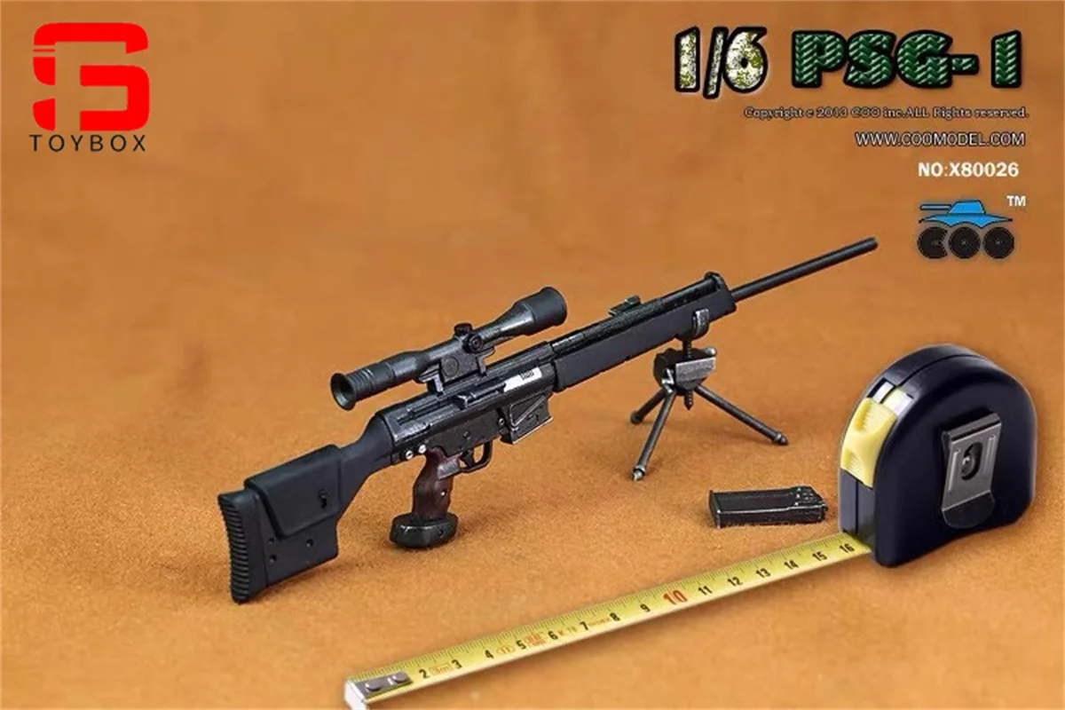 COOMODEL X80026 X80028 1/6 Scale PSG-1 M700PSS ปืนไรเฟิลปืนรุ่นฉาก Props 12 ''Soldier Action Figure Body
