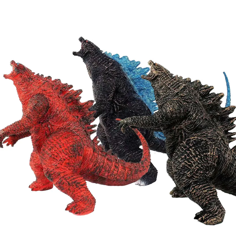 2024 New Godzilla Action Figures PVC dinosaur Model Statue burning godzilla ornaments Toys Anime doll Collectible Gifts